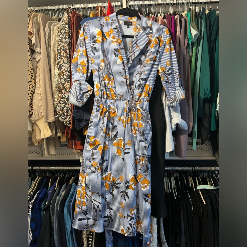 Dress shirt dress. Size medium.